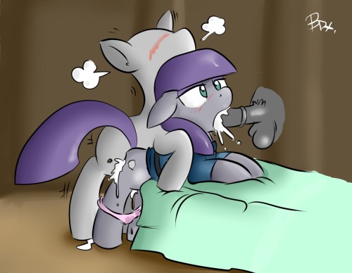 coolmyassholeburnsthings:  raritysstallion:  Here ya go auroracave, and i bet maud hopes these pics get you *puts on sunglasses* rock hard. *cricket noises* well i tried. Request and follow for more!  You will burn in the hellfire for that. 