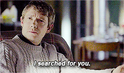 doomslock:  Sherlock AU: John confronts Sherlock about his sudden absence from the