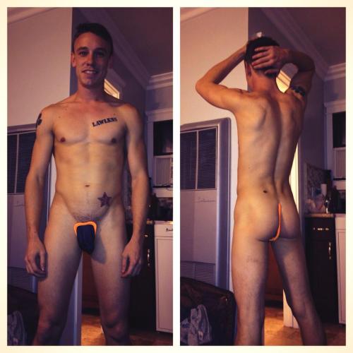 petitqunderwear:  Justin Wild in our sexy c-string 