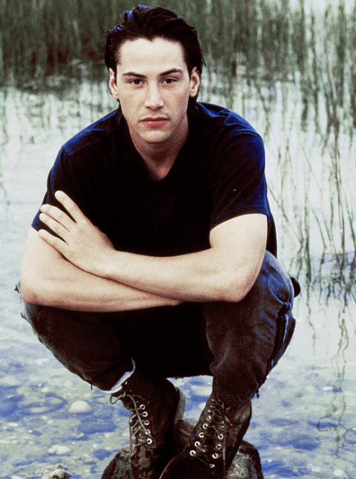 keanu reeves by Deborah Feingold 1989