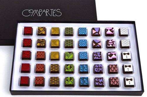 Love Compartes Chocolate‘s pop packaging design!