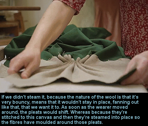 biscuitsarenice:  A Stitch in Time: Arnolfini   Ninya Mikhail, Historical Costumier
