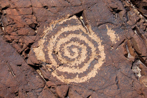 perfectcircle23:spiral petroglyph