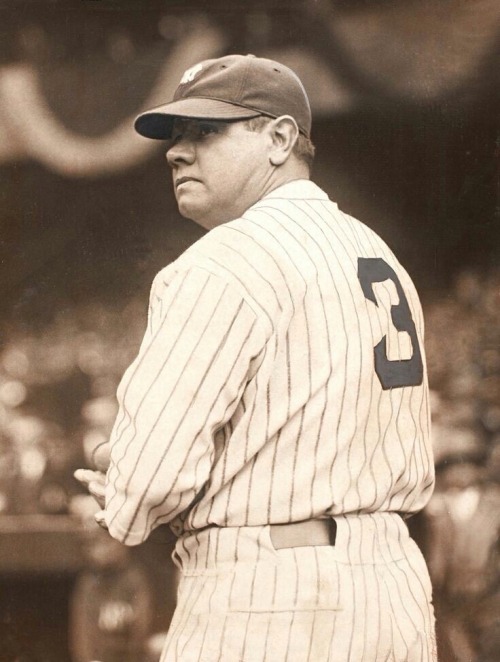 baseballhistoryandculture:Babe Ruth