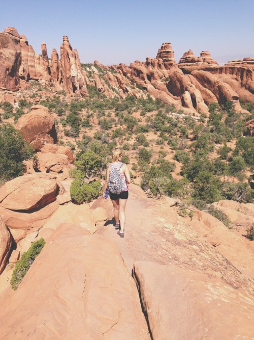 The Devils Garden hike- Arches National Park