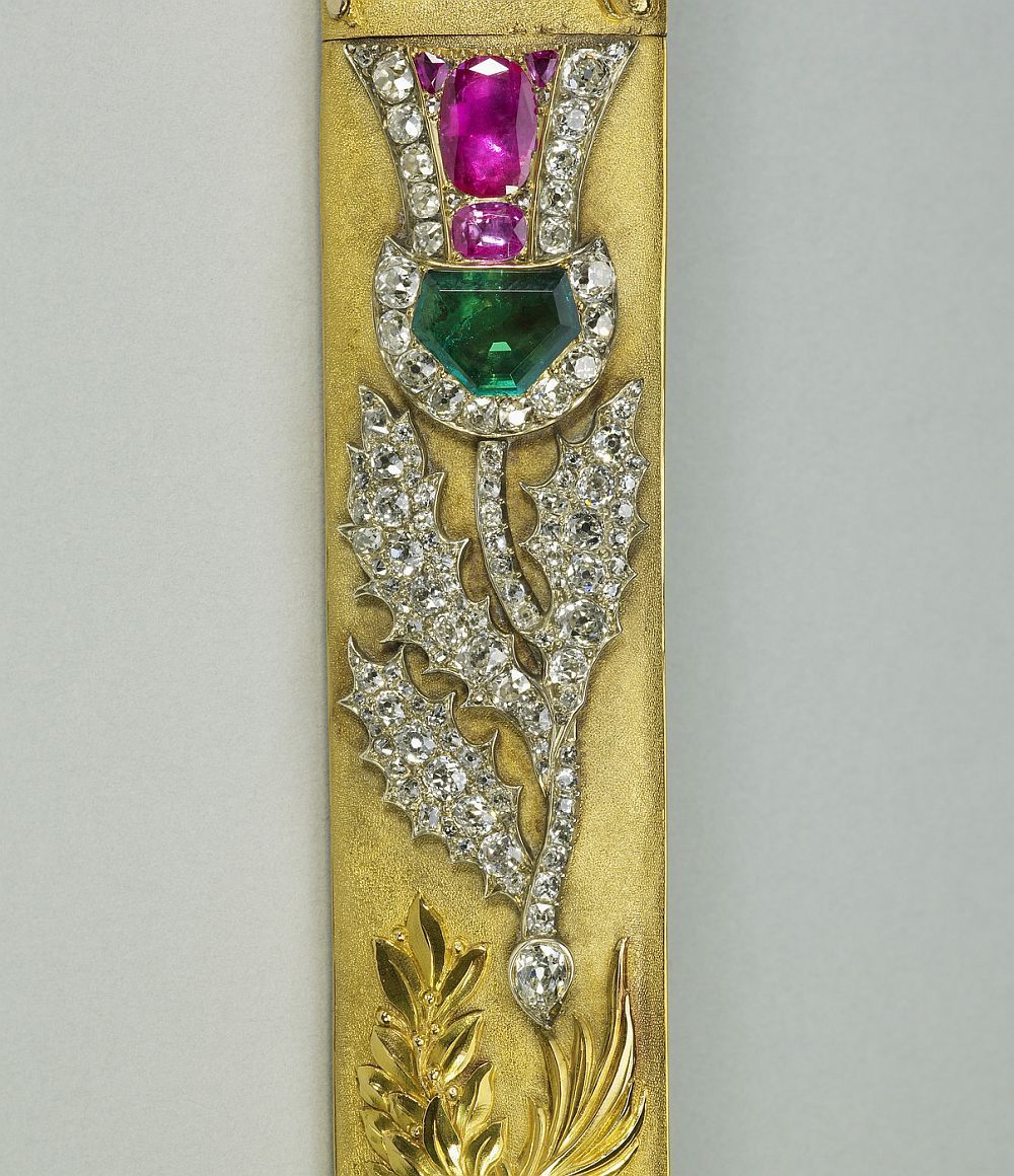 art-of-swords:  The Jewelled Sword of Offering Dated: 1820 Designers: Rundell Bridge