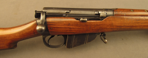 British Small Arms produced Lee Metford Commercial Model bolt action rifle, early 20th century.from 