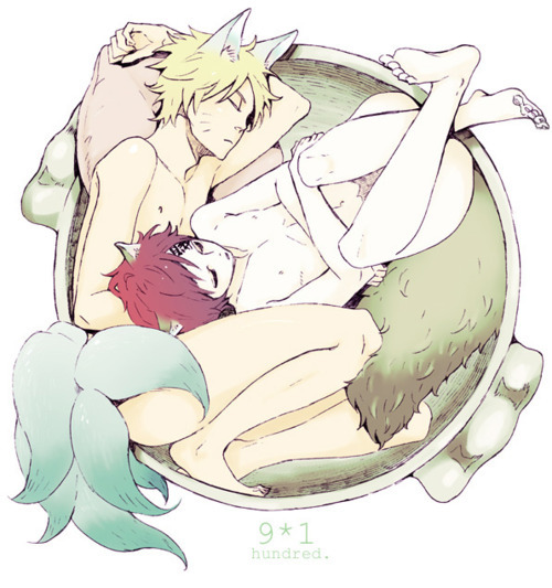 leonast :  art by hundredÂ  If This Had been posted before please tell me so i