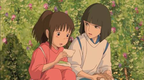 Spirited Away (Japanese: 千と千尋の神隠し) is a 2001 Japanese anime fantasy film written and directed by Hay