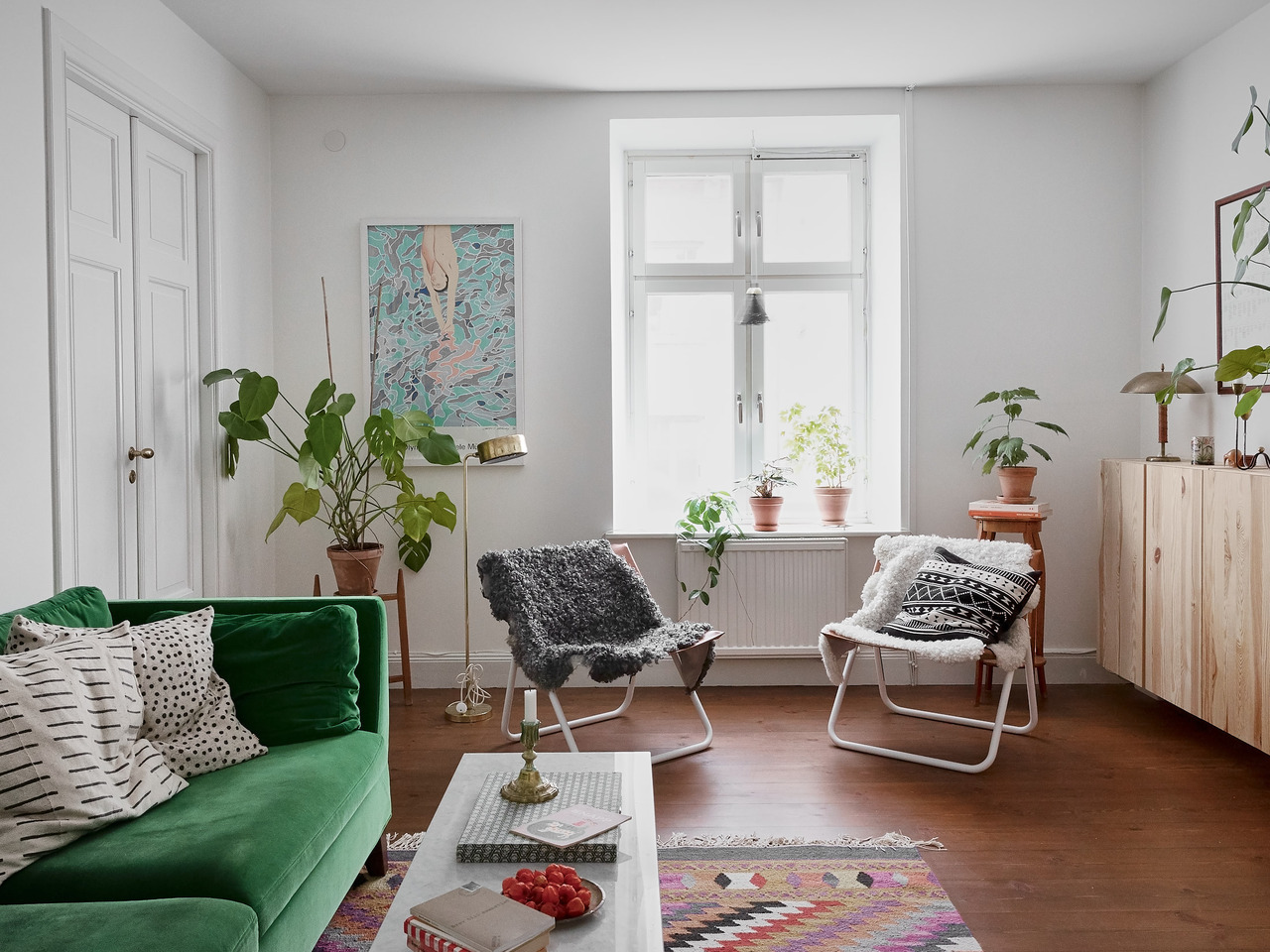 thenordroom:  Scandinavian apartment | styling by Rydman &amp; photos by Ozollapa