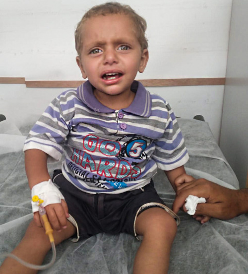 Can We Support Firas Through This Exceptionally Hard Time ? Firas's One Year Old Son Is Sick While He