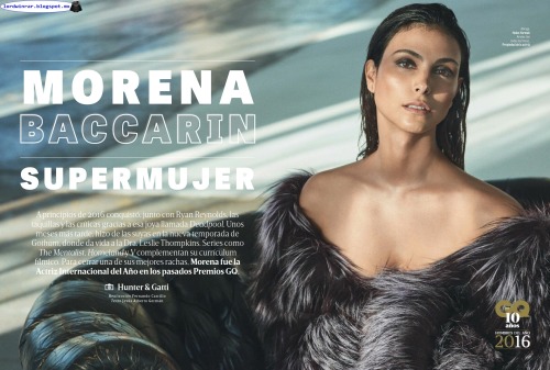   Morena Baccarin - GQ Mexico 2016 Diciembre adult photos