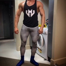 French Guy Loves Muscle Men In Tights And Thongs