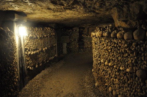 truecrimefiend: The Catacombs of Paris are an underground ossuary located in Paris, France. Opened 