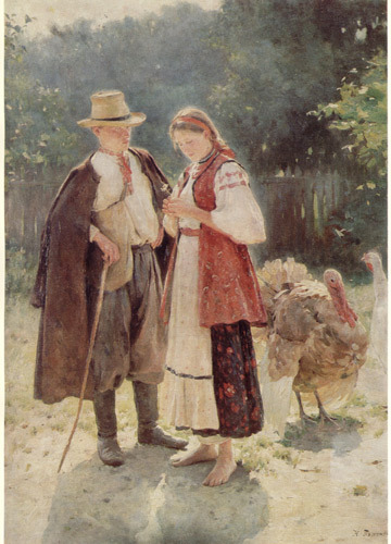 thisprettyukrainianletter:  Малюнки М. Пимоненка   (1862-1912)  Paintings by M. Pymonenko (1862-1912)
