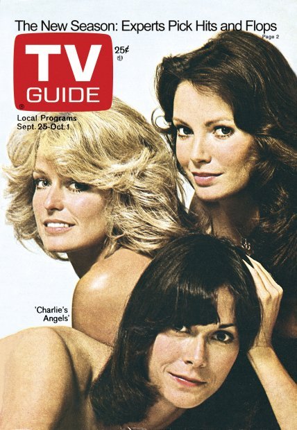 ratscape:  Charlie’s Angels on the covers of TV Guide (1976-2011)  😇