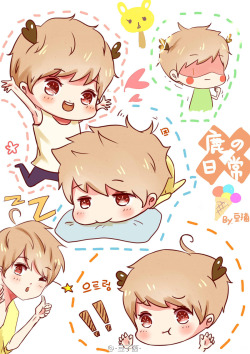 fyeahluhan:  豆子菌 