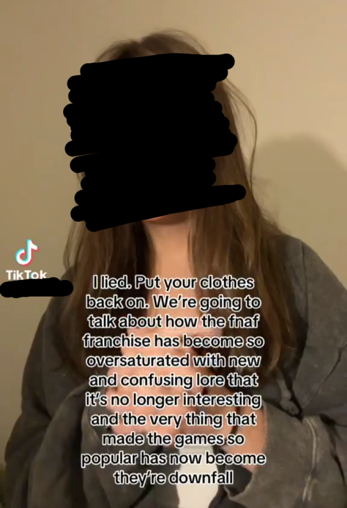 Oh Hey I Wonder What's On Fnaf Tiktok