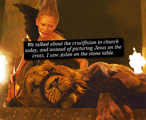 Narnia Confessions — Liam Neeson is the perfect voice for Aslan. Helped