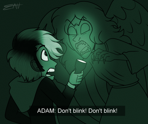 I Couldnt Help Myself, I Just Thought It Would Be Funny To Make Gabriel A Weeping Angel