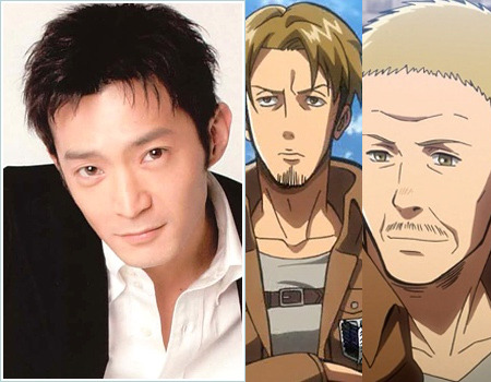 SnK News: Eight SnK Seiyuu Ranked in Goo’s “Most Handsome Seiyuu” ListNearly 3,000 Japanese fans voted for the “Most Handsome Seiyuu” rankings on Goo, with SnK seiyuu claiming 8 out of the final 49 positions!2) Kamiya Hiroshi (Levi Ackerman)3)