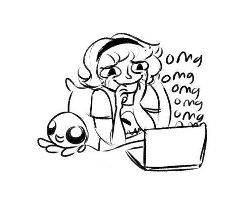 alizabug:       A while ago i read this theory that mom lalonde wrote wizardy herbert and posted it online, and rose read it and was a huge huge fan but she didn’t know her mom wrote it, and tHAT’S ADORABLE 