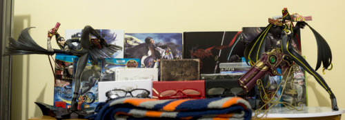 yoshesqueblr:  not pictured: two Wii Us and a second Eyes of Bayonetta book