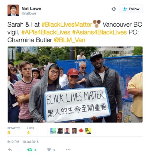 allthecanadianpolitics: Photos from the Black Lives Matter rally/vigil today in Vancouver, Canada (J