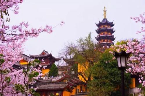 鸡鸣寺 jiming temple, nanjing, jiangsu province