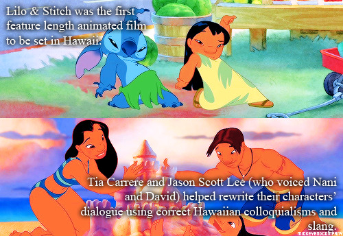 mickeyandcompany:  Things you didn’t know about Lilo & Stitch (adapted from Oh My Disney) 