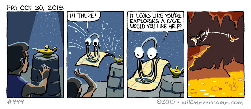 will5nevercome:  Hey! Listen! (Buy a print of this comic) 