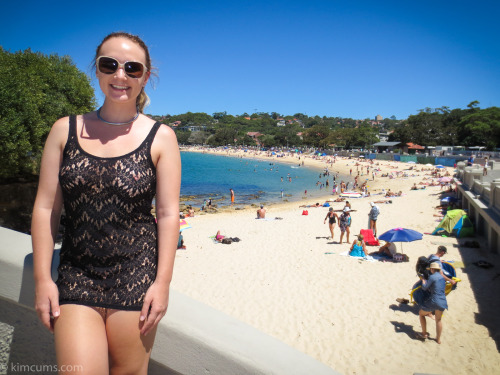 The Wicked Weasel Oasis dress at Balmoral beach =)