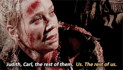 empressmcbride:  Andrea Harrison Meme | Two Relationships [2/2] ▶ Andrea & RickSee something you like?    Not me, but I know  someone who would.    My sister. She’s still such  a kid in some ways. Unicorns, dragons, she’s into all that stuff.