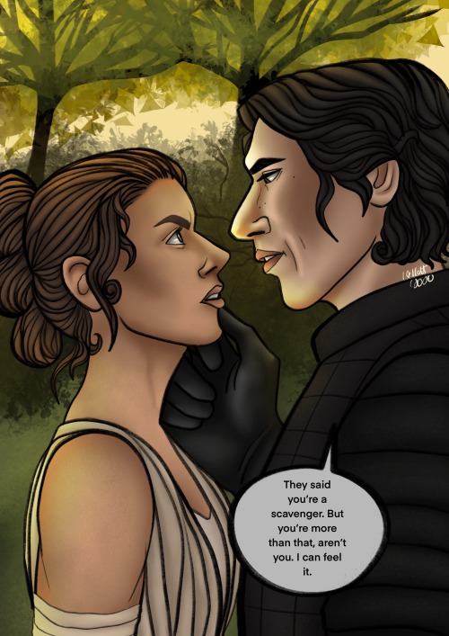 artfulleighandterribly: found this old piece in the dregs of my google drive BUT what if Kylo had ta