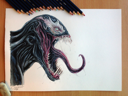 Porn yepsir:  Venom Drawing by AtomiccircuS photos