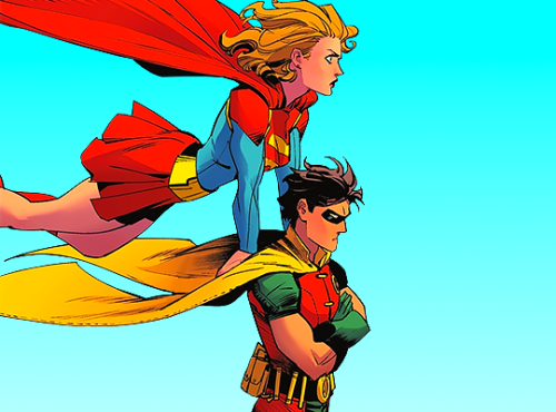 KARA ZOR EL and DICK GRAYSON || CLARK KENT and BRUCE WAYNEWorld’s Finest (2022) #2-3art by Dan Mora