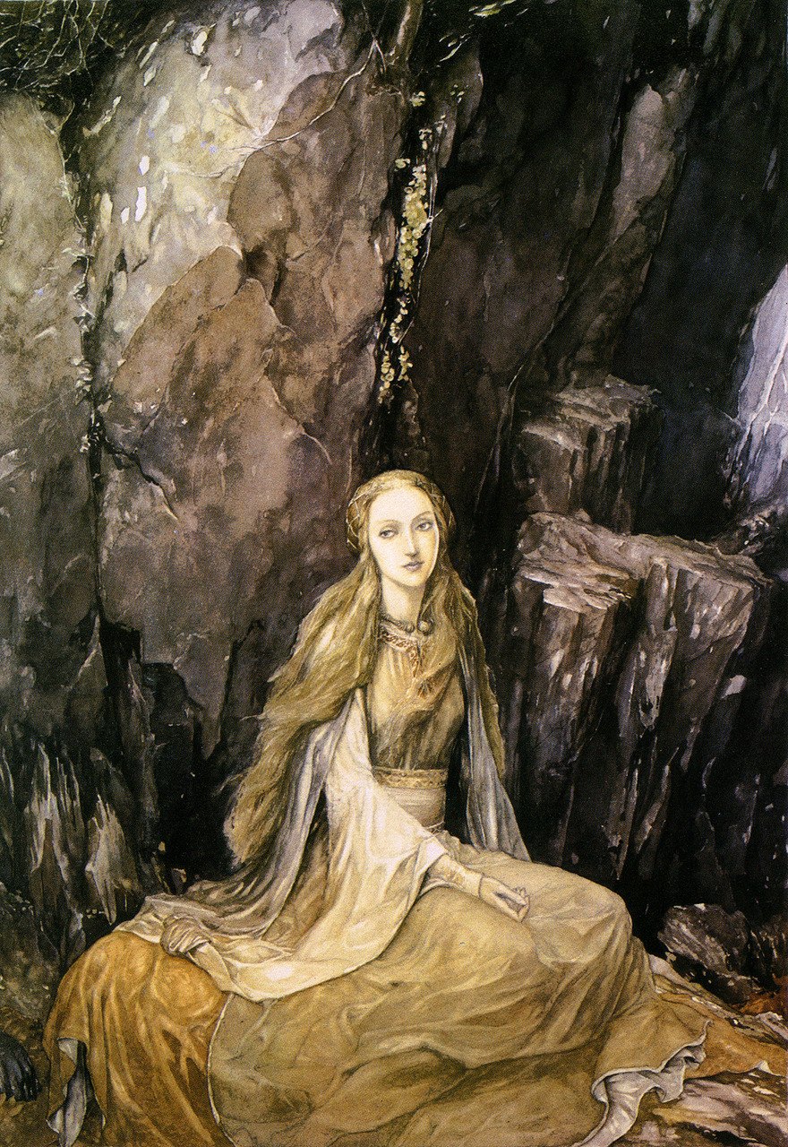 farewellophelia:  From The Mabinogion, illustrated by Alan Lee. 