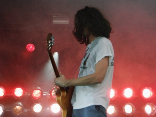 alexcarapetis:Nick Valensi @ Governor’s Ball 2014 in NYC