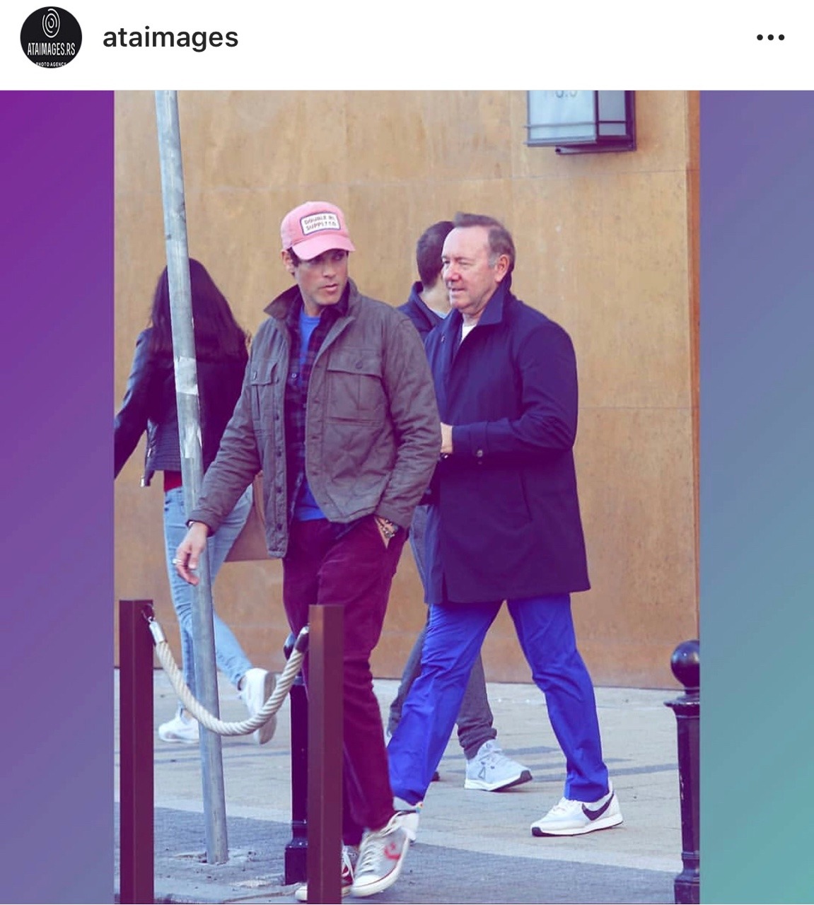 Kevin Spacey Archives (Kevin Spacey and Evan Lowenstein sightsee in...)