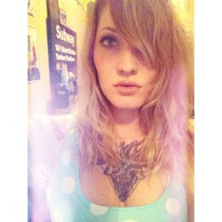 themichaeline:  It’s been so long since I had bangs. #NewHair, still kind of wet. 