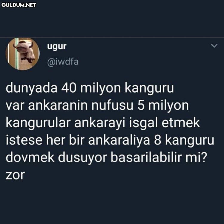 Ankaralı etiketleme postu...