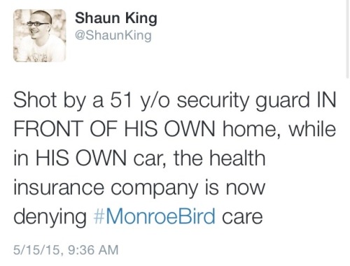 thissbrowngrl:etherealmermaidmarrell:krxs10:YOUNG UNARMED BLACK MAN SHOT AND PARALYZED IN HIS NEIGHB