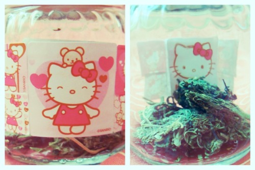 Hello kitty jar of magic :3