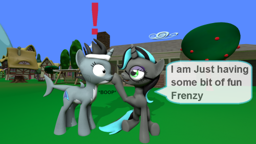ask-the-out-buck-pony:    Asked by ask-the-infiltrators   X3! Sneaky changeling~