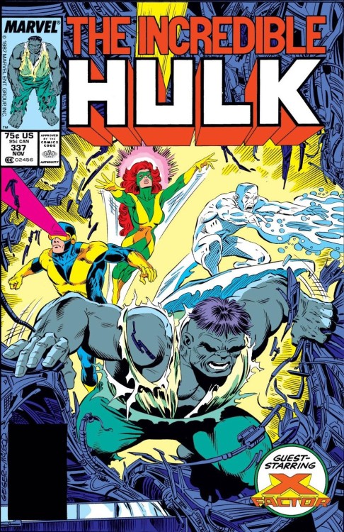 theartofthecover:  Incredible Hulk Vol. 1 337 Art by: Steve Geiger and Bob McLeod 