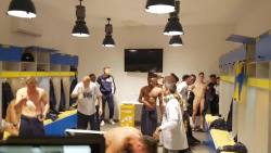 frankzapparocks:  hotguyblogger:  FC Parma   There’s one in every crowd 