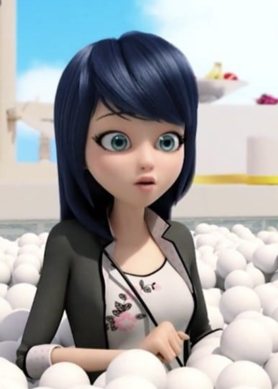 Marinette Hairstyles by Piikoarts, Miraculous Ladybug