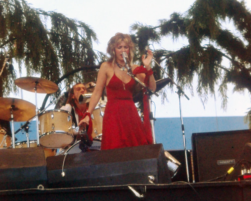 Fleetwood Mac perform in Philadelphia - 1978.Photo by Chris Courogen.