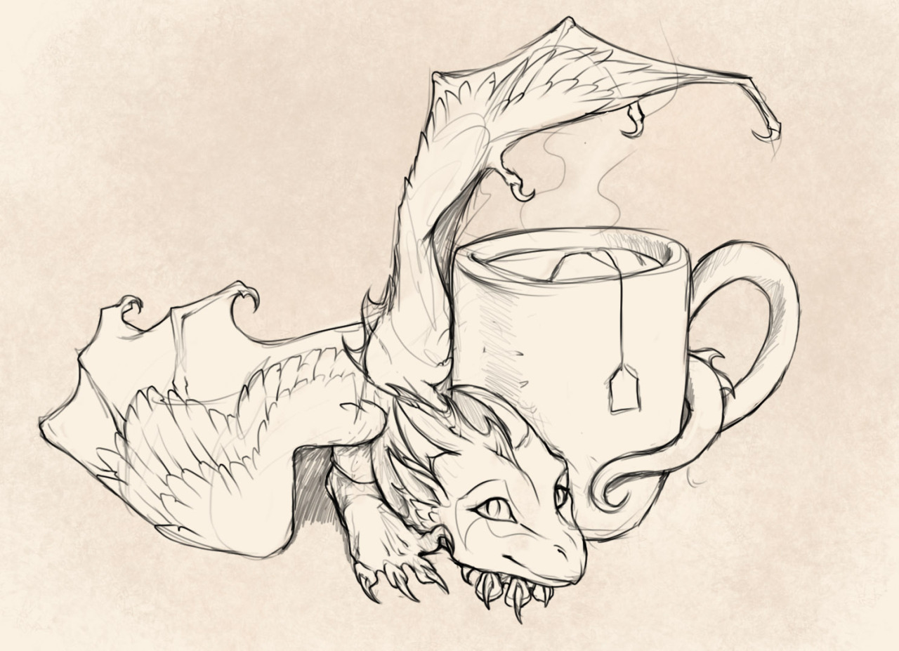 ladybookmad:  evocamint:  firebirddragon:  how can you drink your tea if there’s
