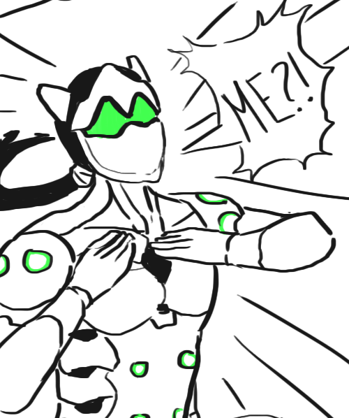 sir–damian:  Genji´s saltiness on that line made me realize that the reason we